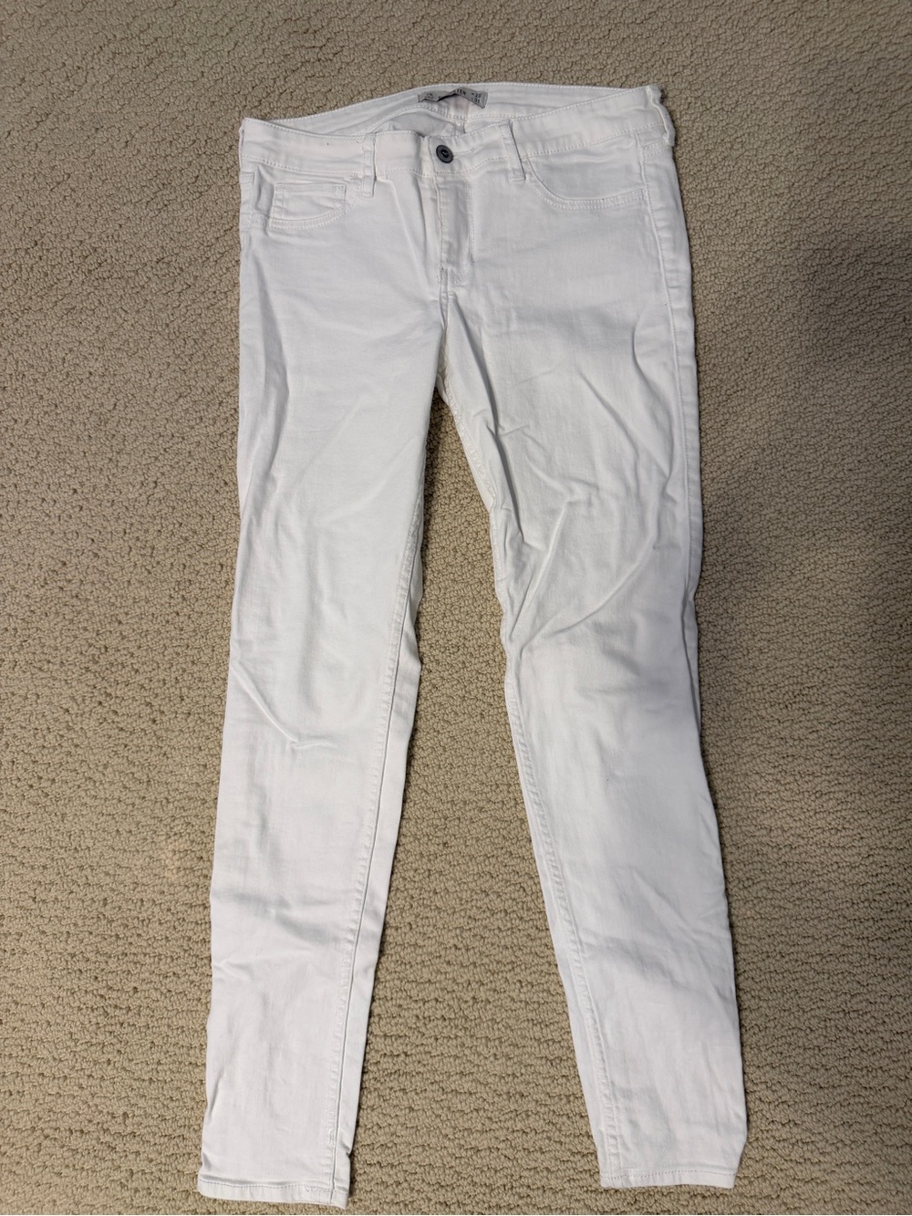 Hollister White Skinny Jeans